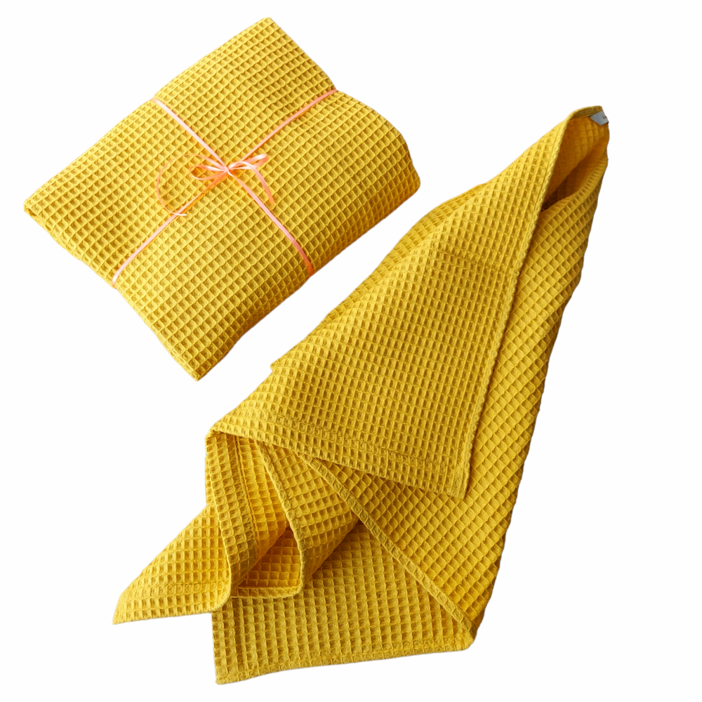 Bath towel, Cotton waffle towel, Towel for sauna