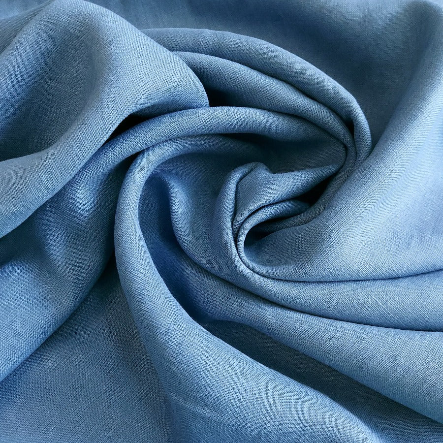 Linen fabric by metre, Soft linen fabric, Denim linen fabric