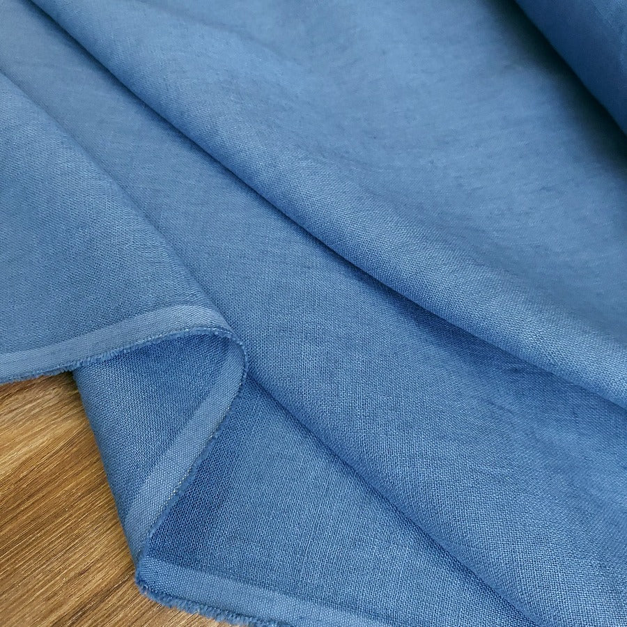 Linen fabric by metre, Soft linen fabric, Denim linen fabric