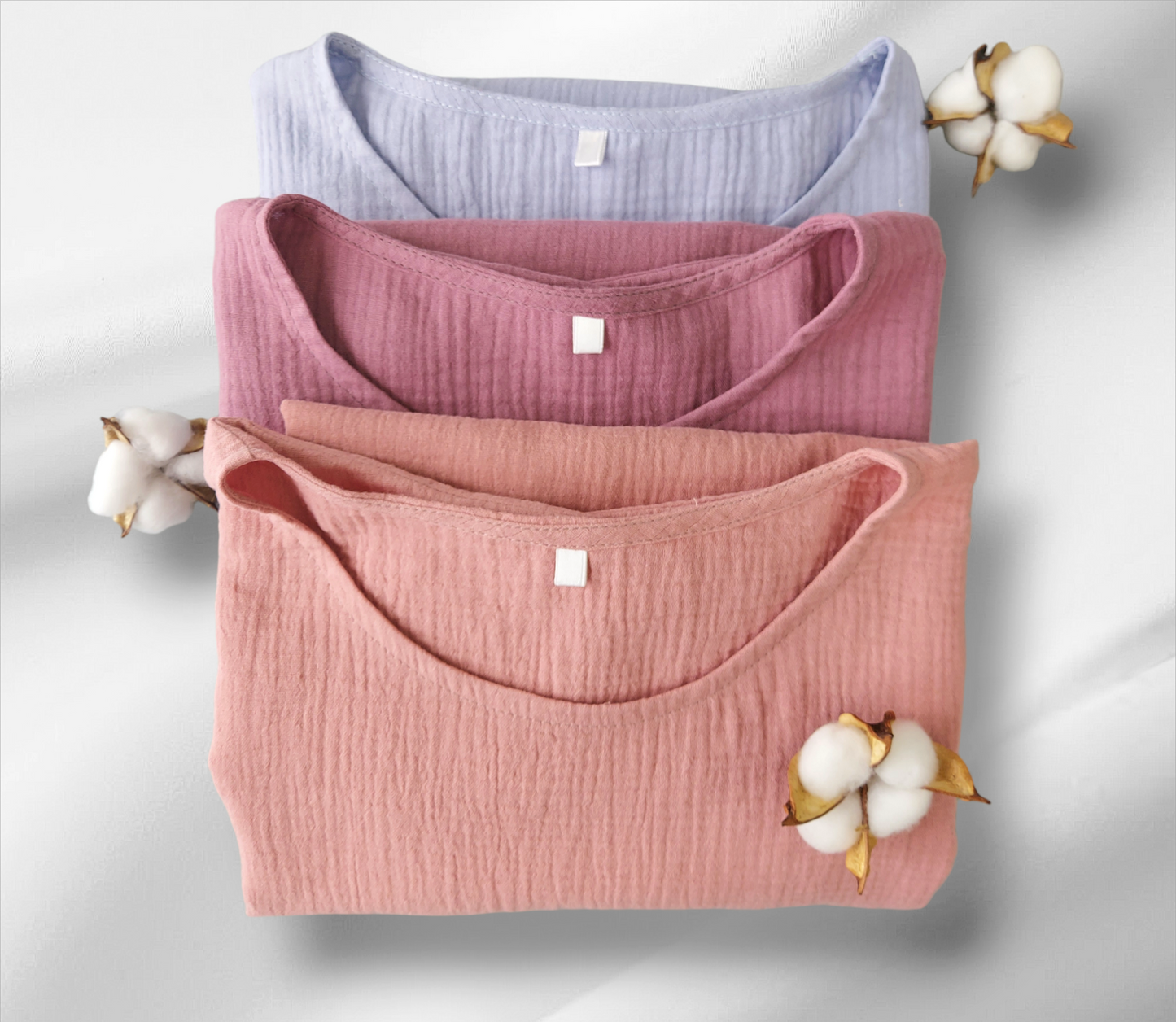 Cotton muslin top, Cotton blouse, Woman top S-XL, Casual home and beach wear