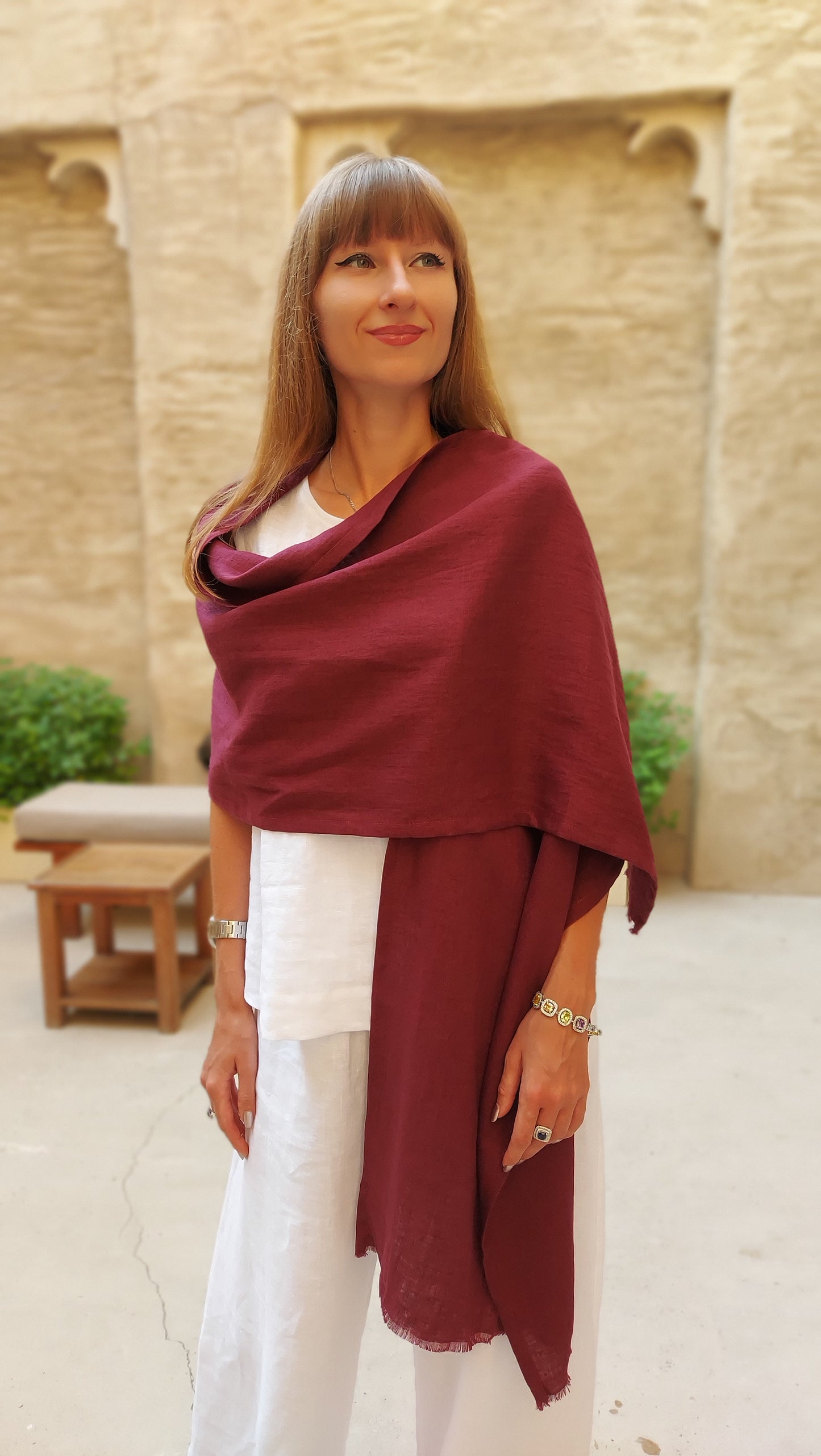 Scarf, Linen long Scarves , Men's Scarves, Women's Scarves, Winter Scarves, Summer Scarves,