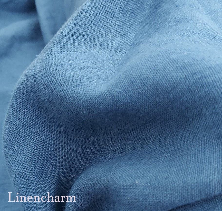 Linen fabric by metre, Soft linen fabric, Denim linen fabric