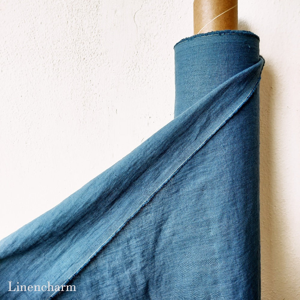 Linen fabric by metre, Soft linen fabric, Denim linen fabric