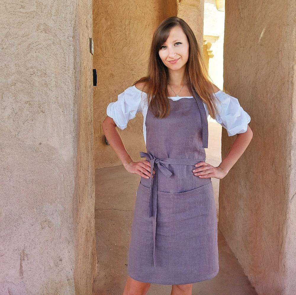 Kitchen apron, bib apron, men's apron, women's apron
