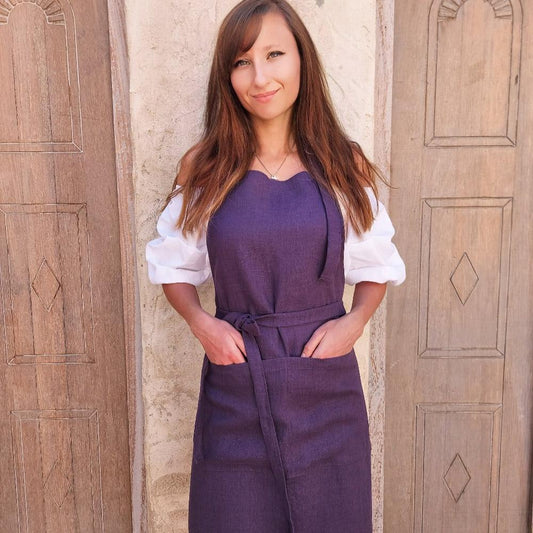 Kitchen apron, bib apron, men's apron, women's apron