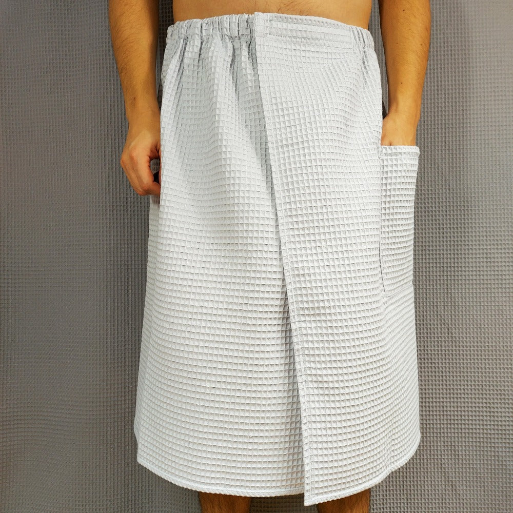 Set Wrap Towel + Hand Towel, Sauna Skirt Wrap