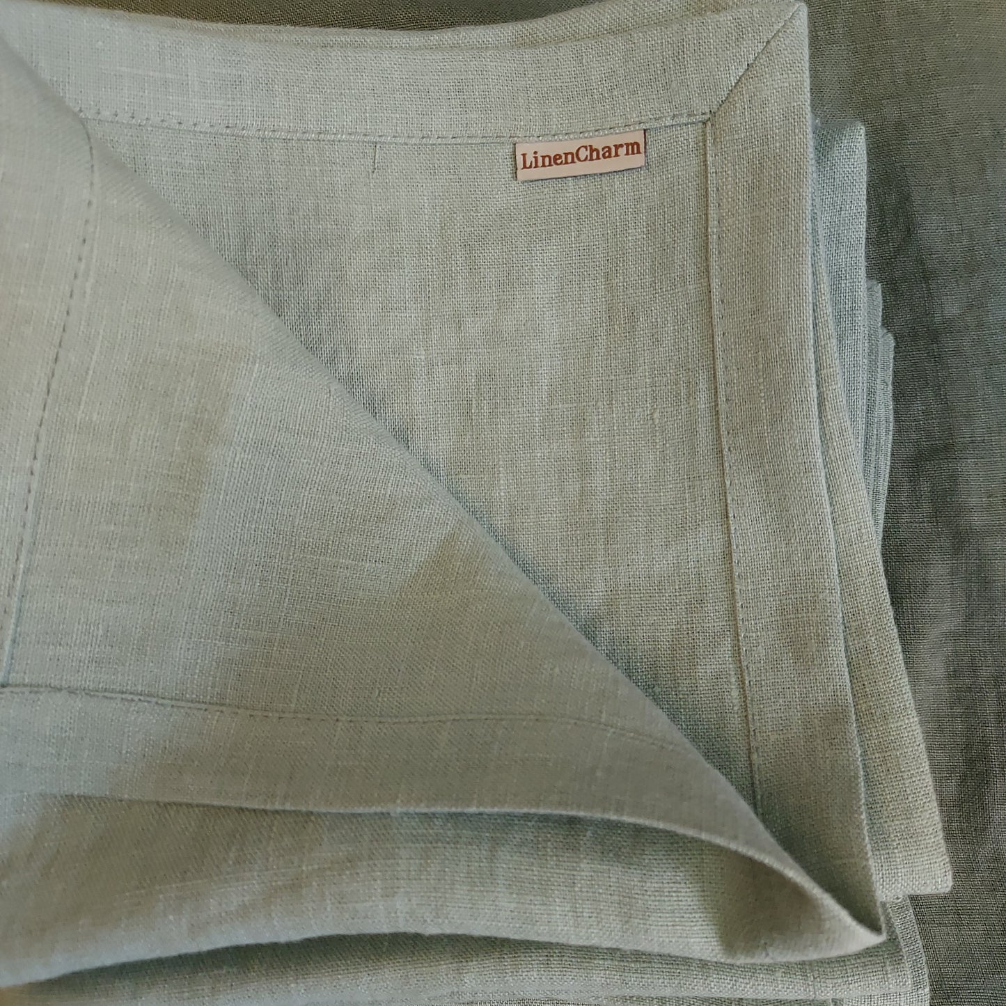 Sage Linen Napkins, Eco Friendly Tableware, Sustainable Home Decor, Linen Napkins, Reusable Napkins, Sage Green Decor, Natural Table Setting, Elegant Table Decor, Soft Sage Napkins, Rustic Chic Tableware