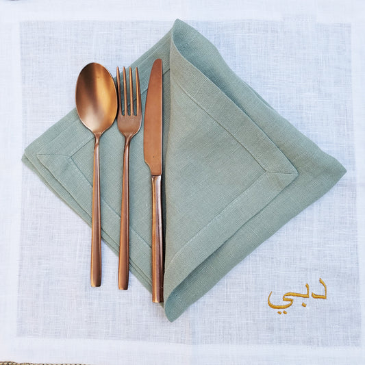Sage Linen Napkins, Eco Friendly Tableware, Sustainable Home Decor, Linen Napkins, Reusable Napkins, Sage Green Decor, Natural Table Setting, Elegant Table Decor, Soft Sage Napkins, Rustic Chic Tableware