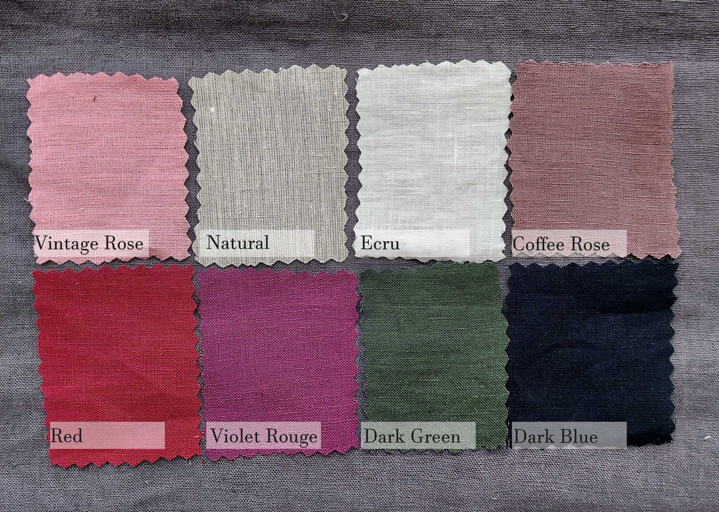 Linen flat sheet, bed sheet