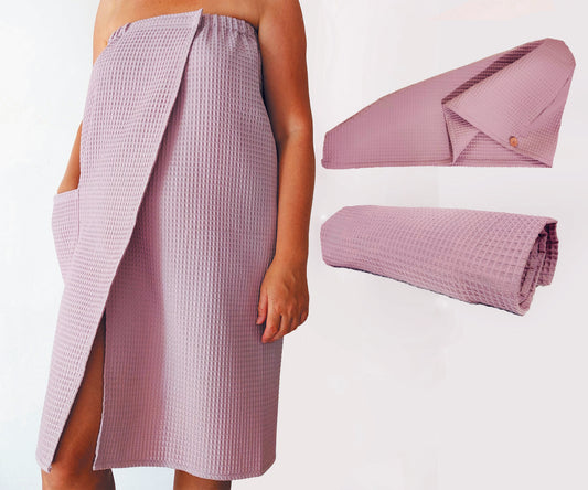 Towel Wrap, Hair turban, Hair towel, hand towel, waffle weave