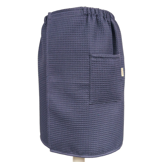 Premium Spa Towel Wrap for Men – Soft Cotton, XS-6XL, Anthracite