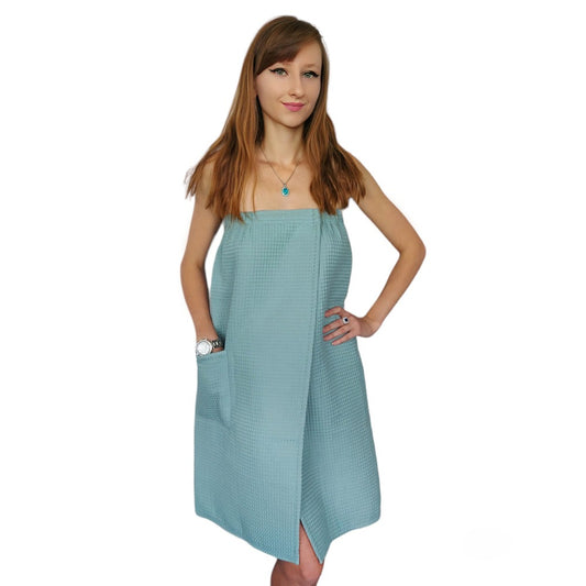 Spa sauna bath pool party towel, peignoir for spa salons, body wrap for women