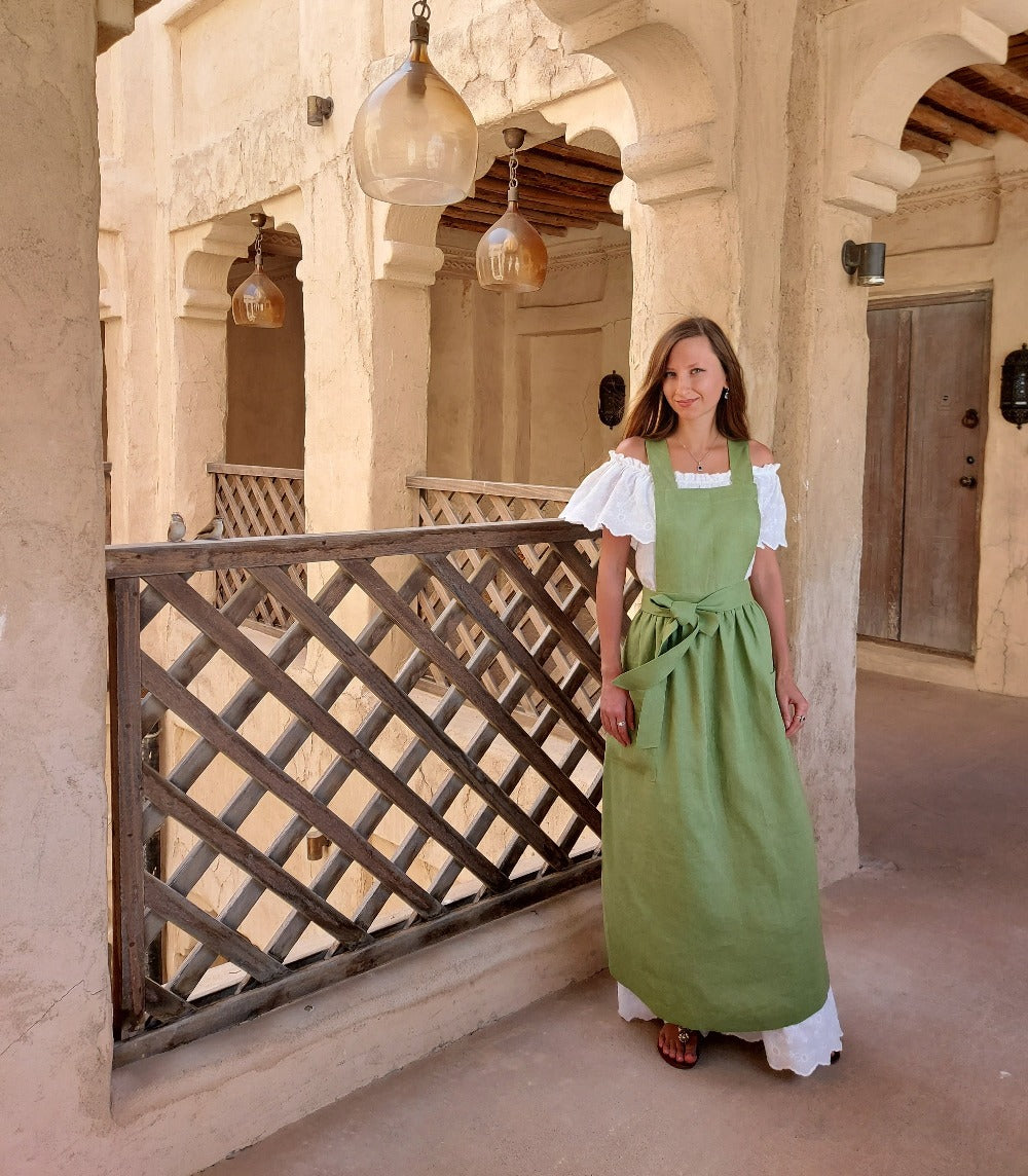 Vintage style apron Cooking apron Baking apron Gardening apron