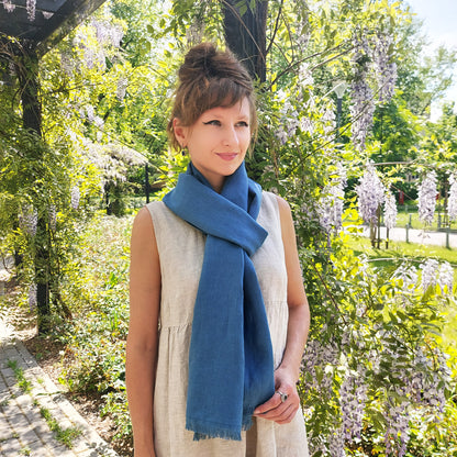 Scarf, Linen long Scarves, Men's Scarves, Women's Scarves, Winter Scarves, Summer Scarves