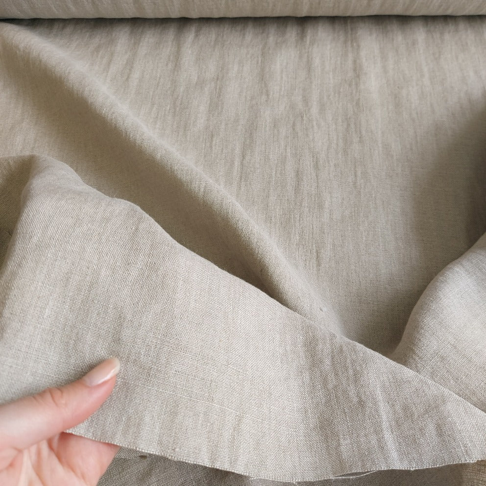 Linen fabric by metre, Soft linen fabric, Linen dressmaking fabric