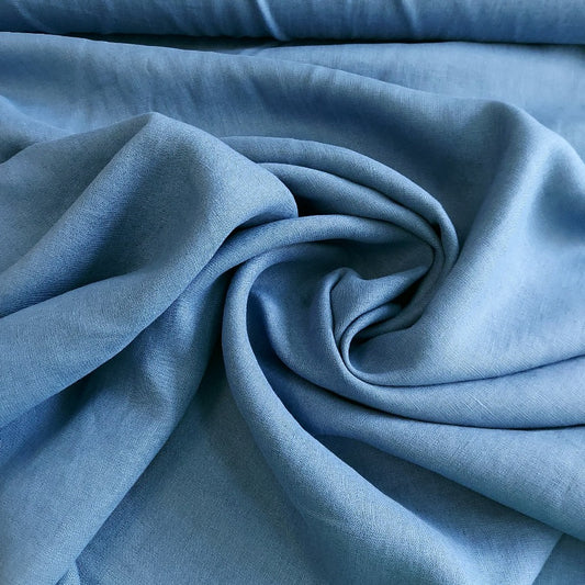 Linen fabric by metre, Soft linen fabric, Denim linen fabric