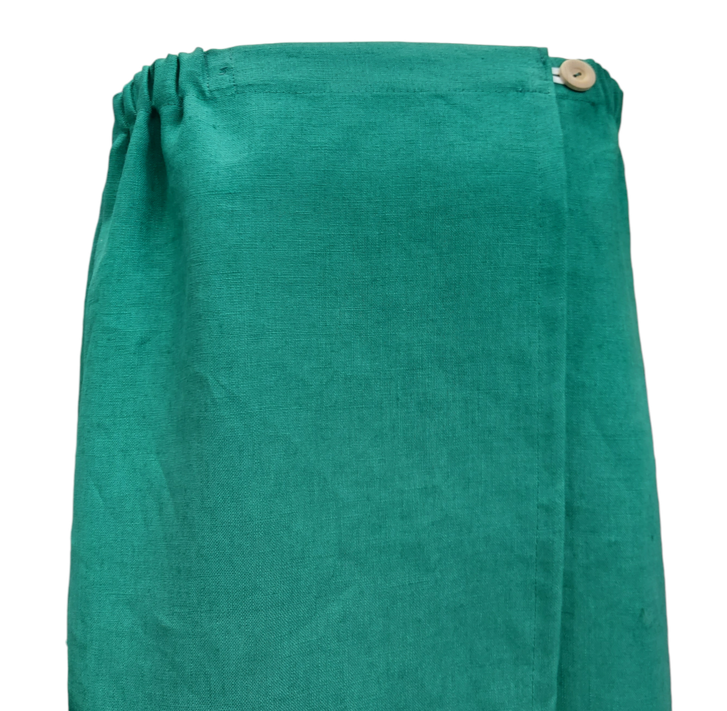 Linen Towel Wrap for Women, Sauna Pareo Wrap, Towel Wrap, Emerald