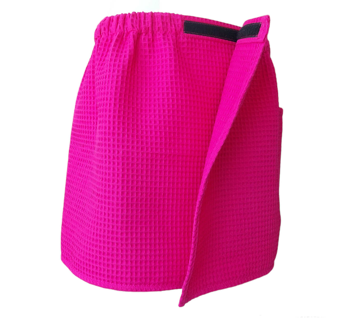 Sexy Spa Towel Wrap XS-6XL for Men, Bath Towel Spa Pool Sauna Towel Kilt Wrap, Fuchsia