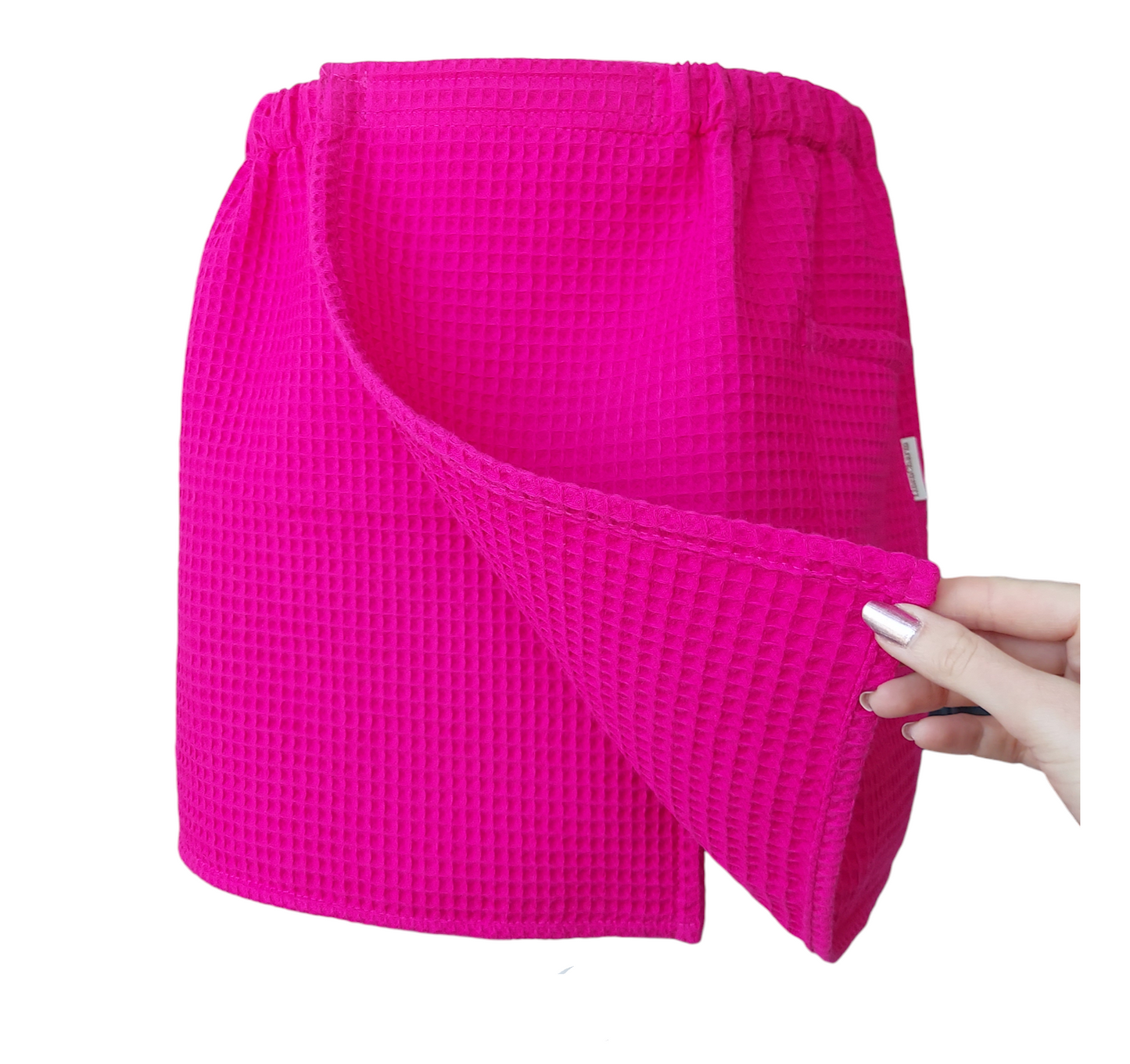 Sexy Spa Towel Wrap XS-6XL for Men, Bath Towel Spa Pool Sauna Towel Kilt Wrap, Fuchsia