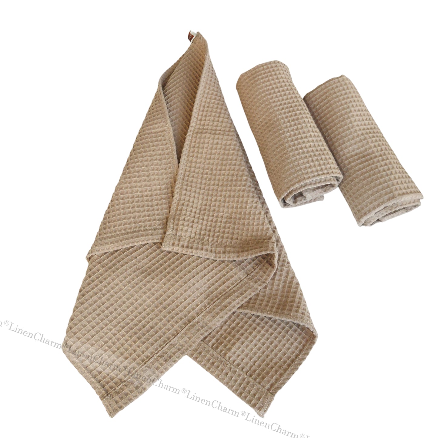 Cotton Waffle Hand Towel 50 x 90 cm - Soft & Everyday Essential