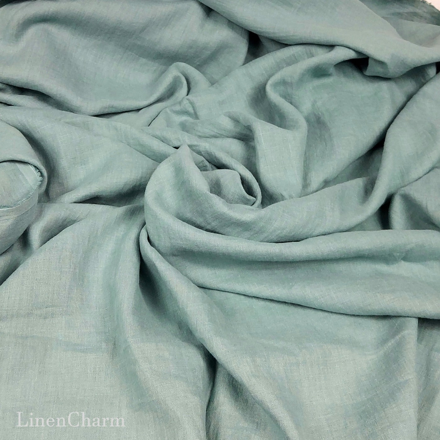 Linen fabric by metre, Soft linen fabric, Linen dressmaking fabric