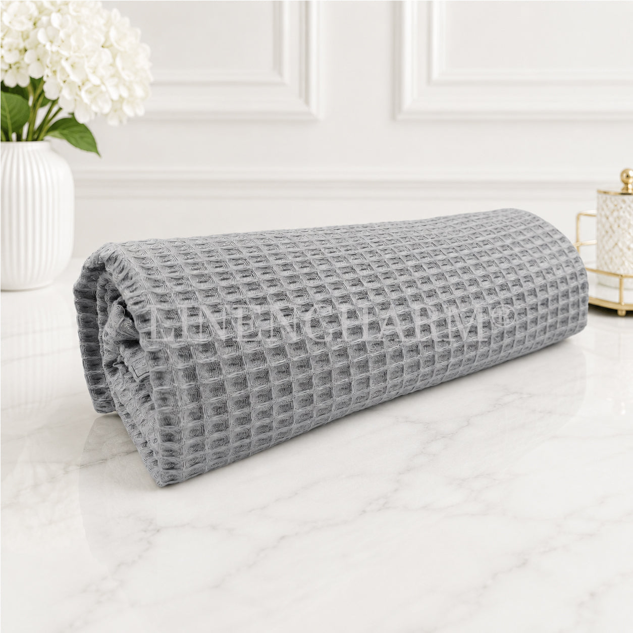 Cotton Waffle Hand Towel 50 x 90 cm - Soft & Everyday Essential