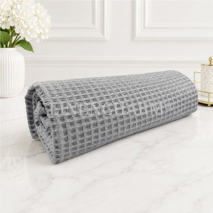 Cotton Waffle Hand Towel 50 x 90 cm - Soft & Everyday Essential