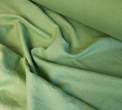 Linen fabric by metre, Soft linen fabric, Green linen fabric