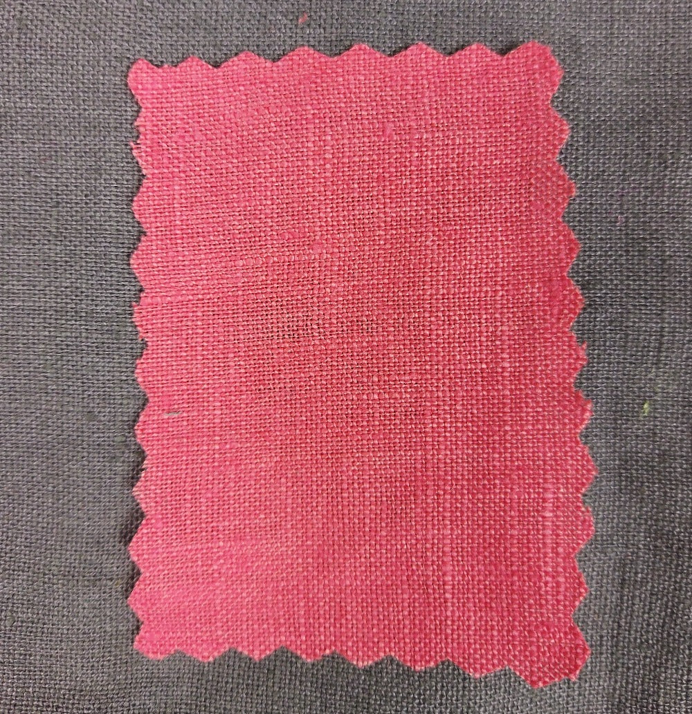 Linen fabric by metre, Soft linen fabric, Coral linen fabric