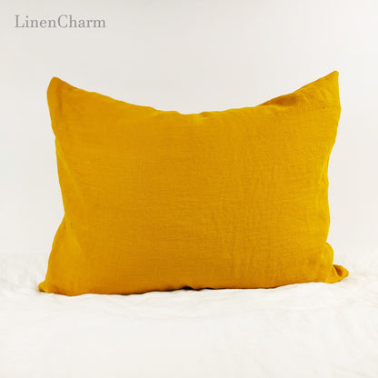 Linen Cushion Cover, Colors, Decorative Pillow Case, Throw Pillow Covers, Hidden Zipper Pillowcase