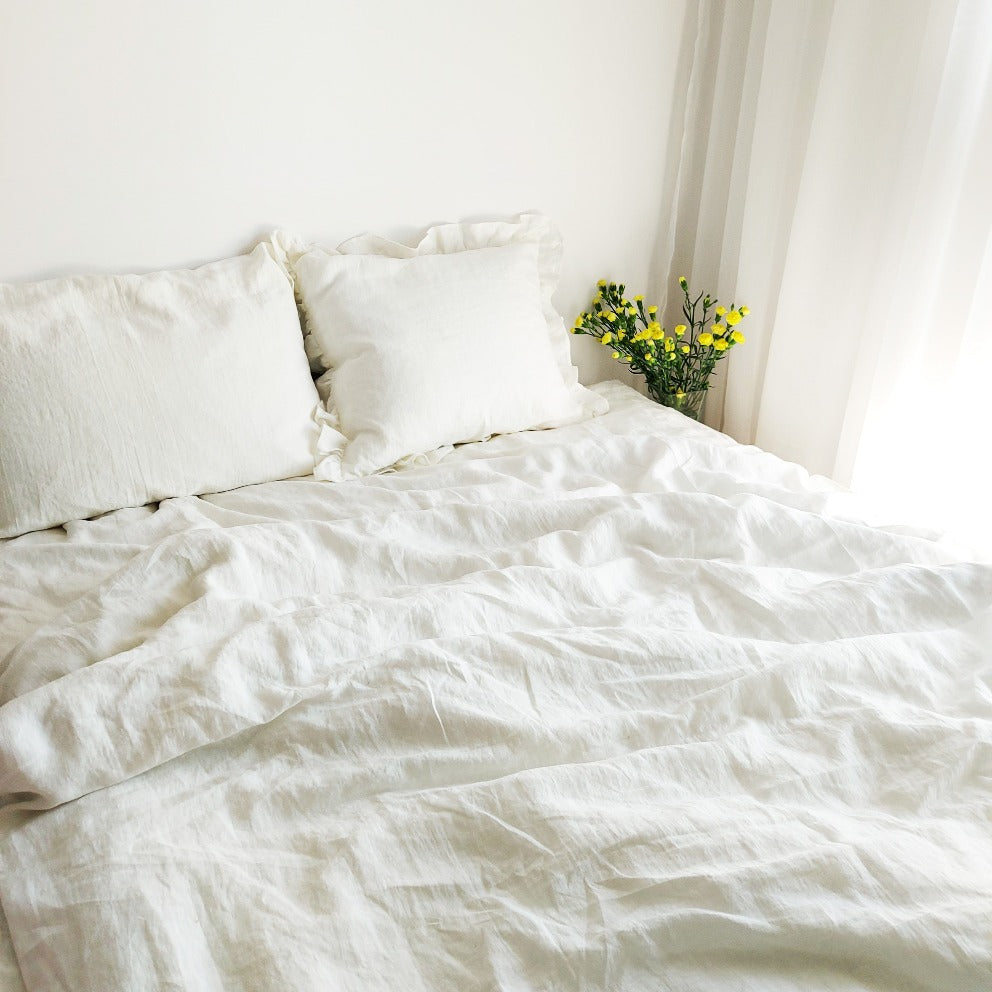 Linen bedding, linen bedding set 