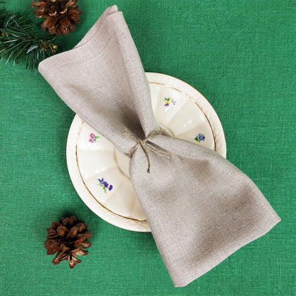 Linen napkin, Cloth napkins, Napkins set, Natural Linen Napkins