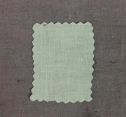 Linen fabric by metre, Soft linen fabric, Linen dressmaking fabric, sage green linen