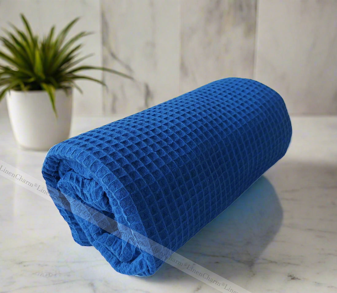 Cotton Waffle Hand Towel 50 x 90 cm - Soft & Everyday Essential