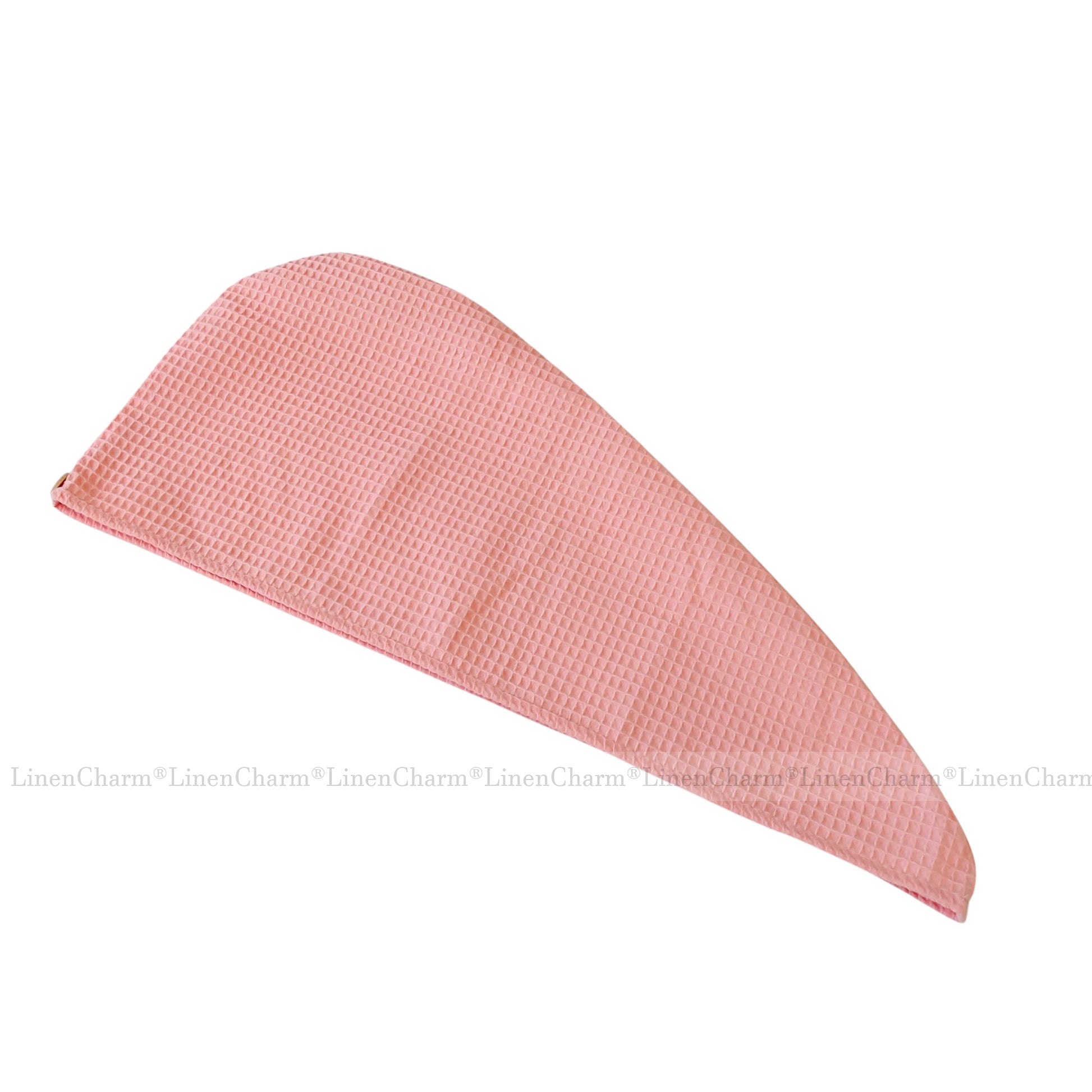 Pink headband on a white background
