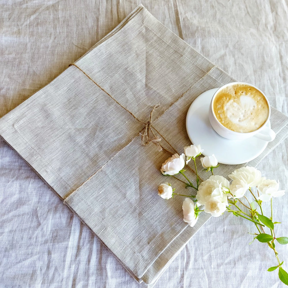 Linen napkin, Cloth napkins, Napkins set, Natural Linen Napkins