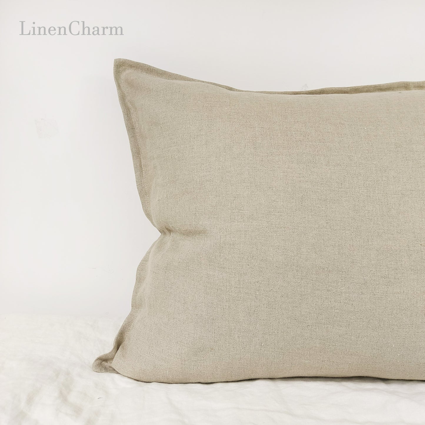 Linen Cushion Cover, Decorative Pillow Case, Throw Pillow Covers 50x50cm / 20x20"